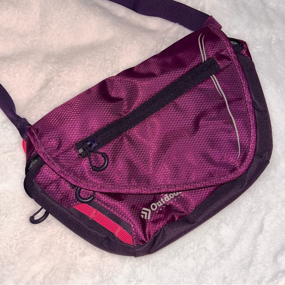 NWOT Purple Outdoor Products waist pack Fanny pack hiking pouch